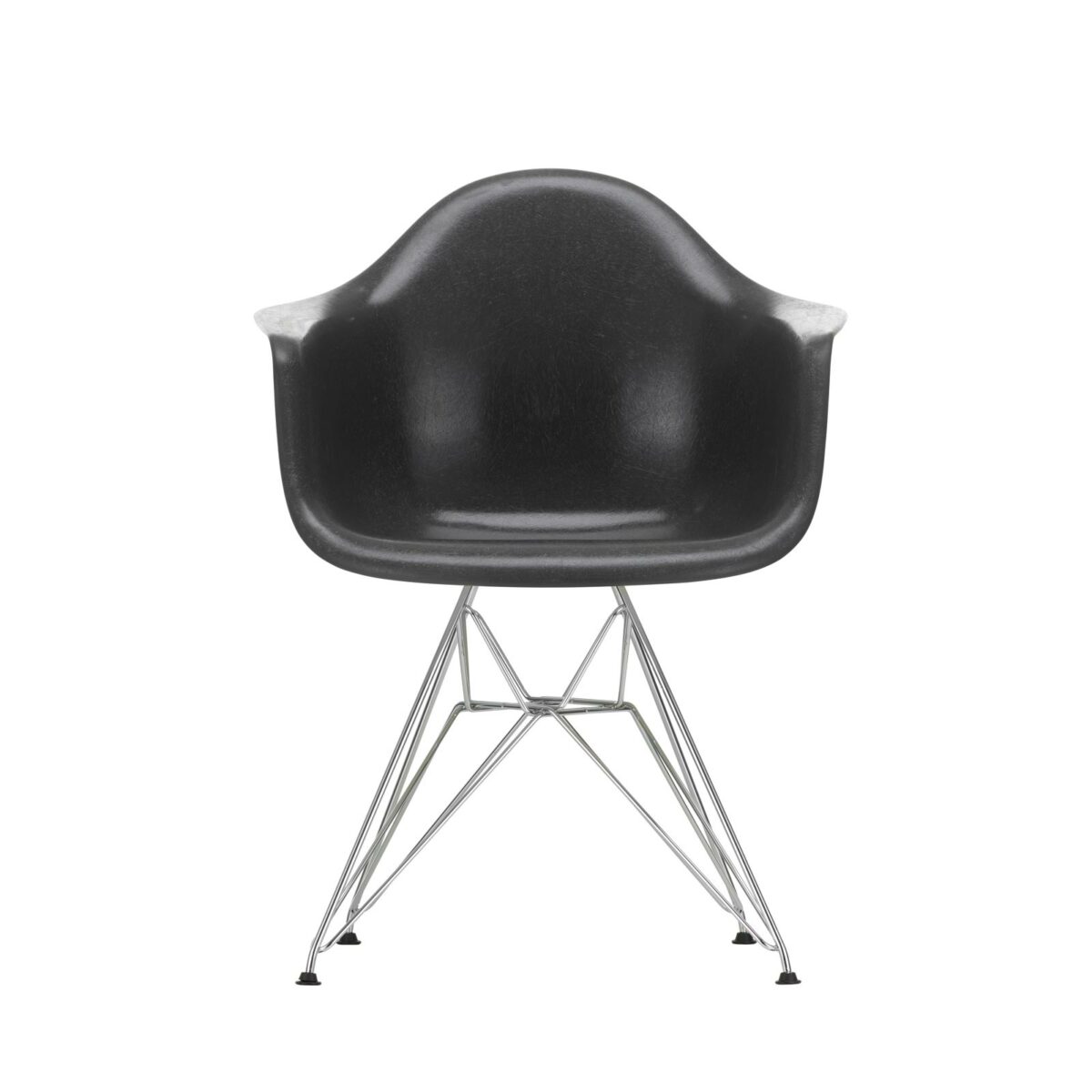 3345662 Eames Fiberglass Armchair DAR 04 elephant hide grey 01 chrome centre master