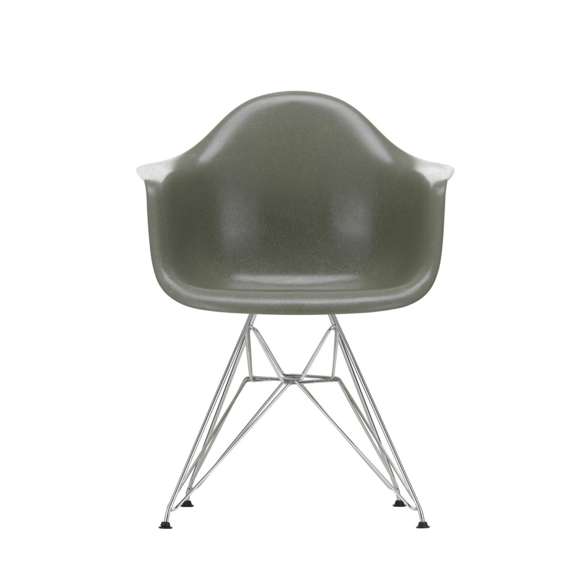 3345688 Eames Fiberglass Armchair DAR 06 raw umber 01 chrome centre master