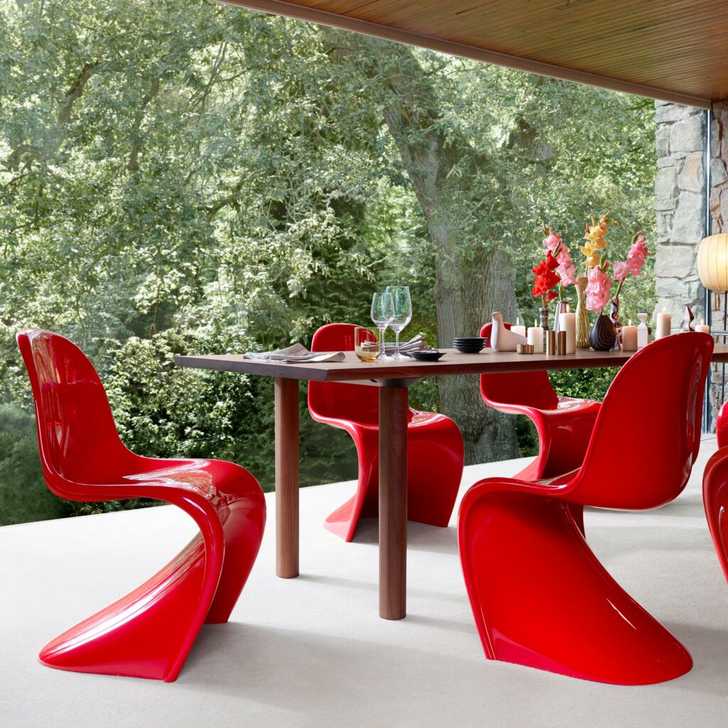 679981 Panton Chair Classic Wood Table master