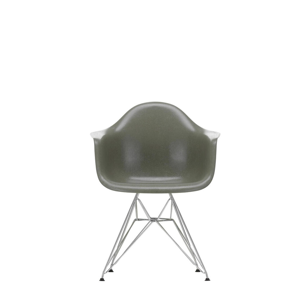 eams fiberglass armchair