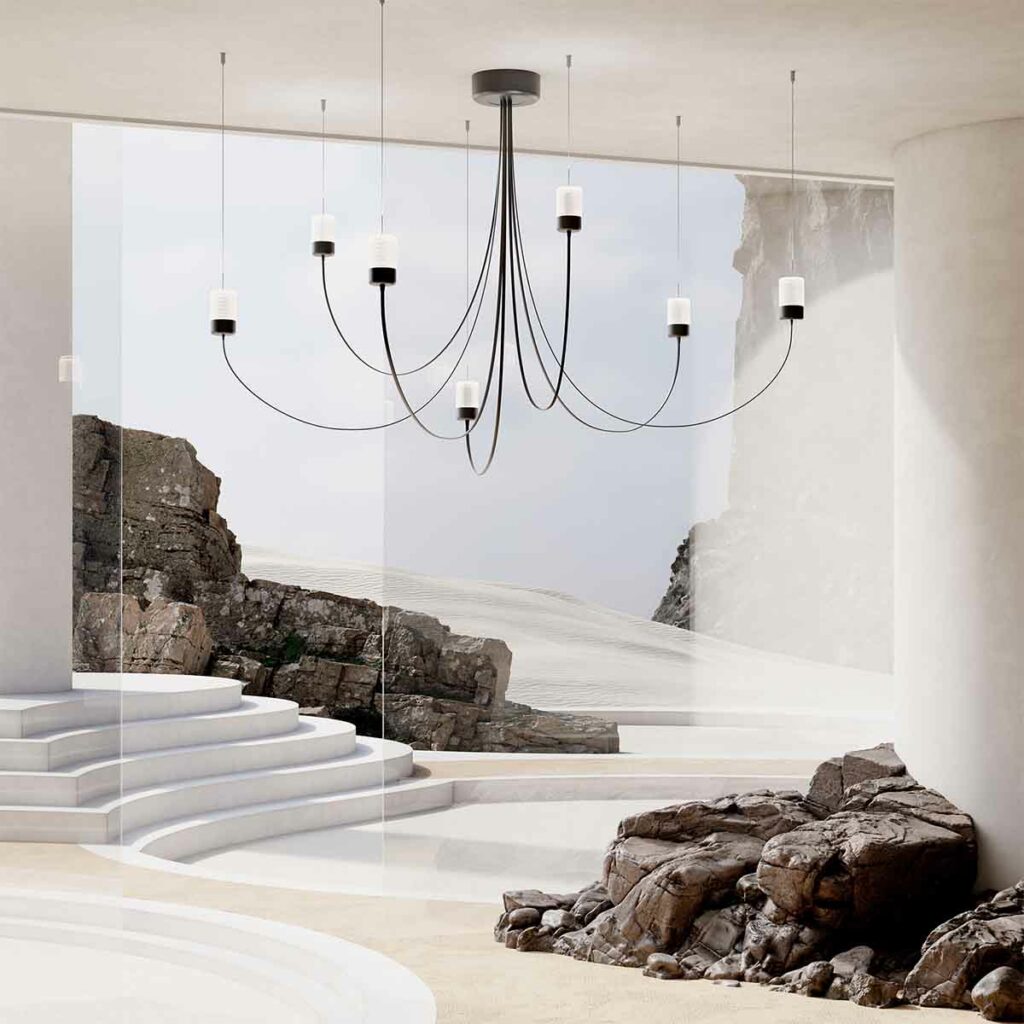 moooi gravity chandelier 7 envir 2