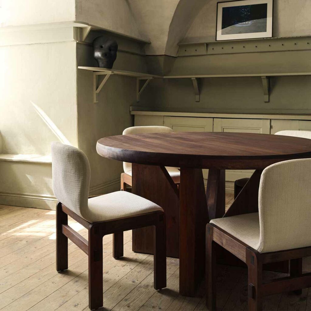 dusty deco v round dining table beech envir 1