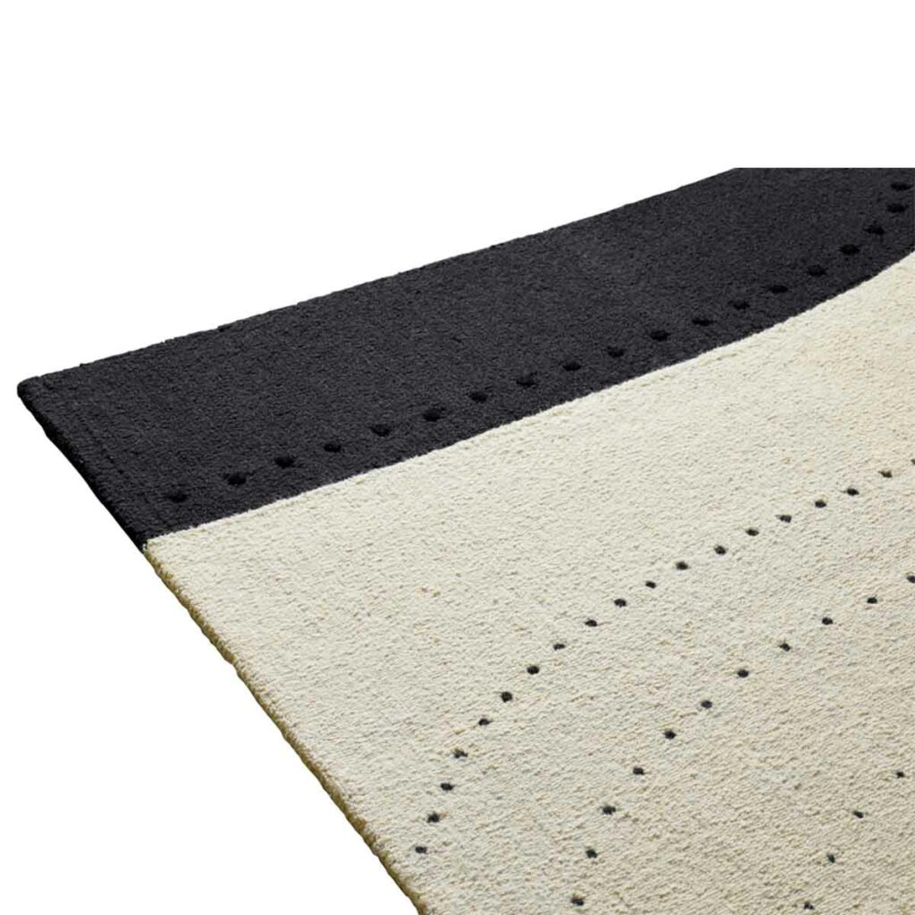 fritz hansen dotted balance rug detail