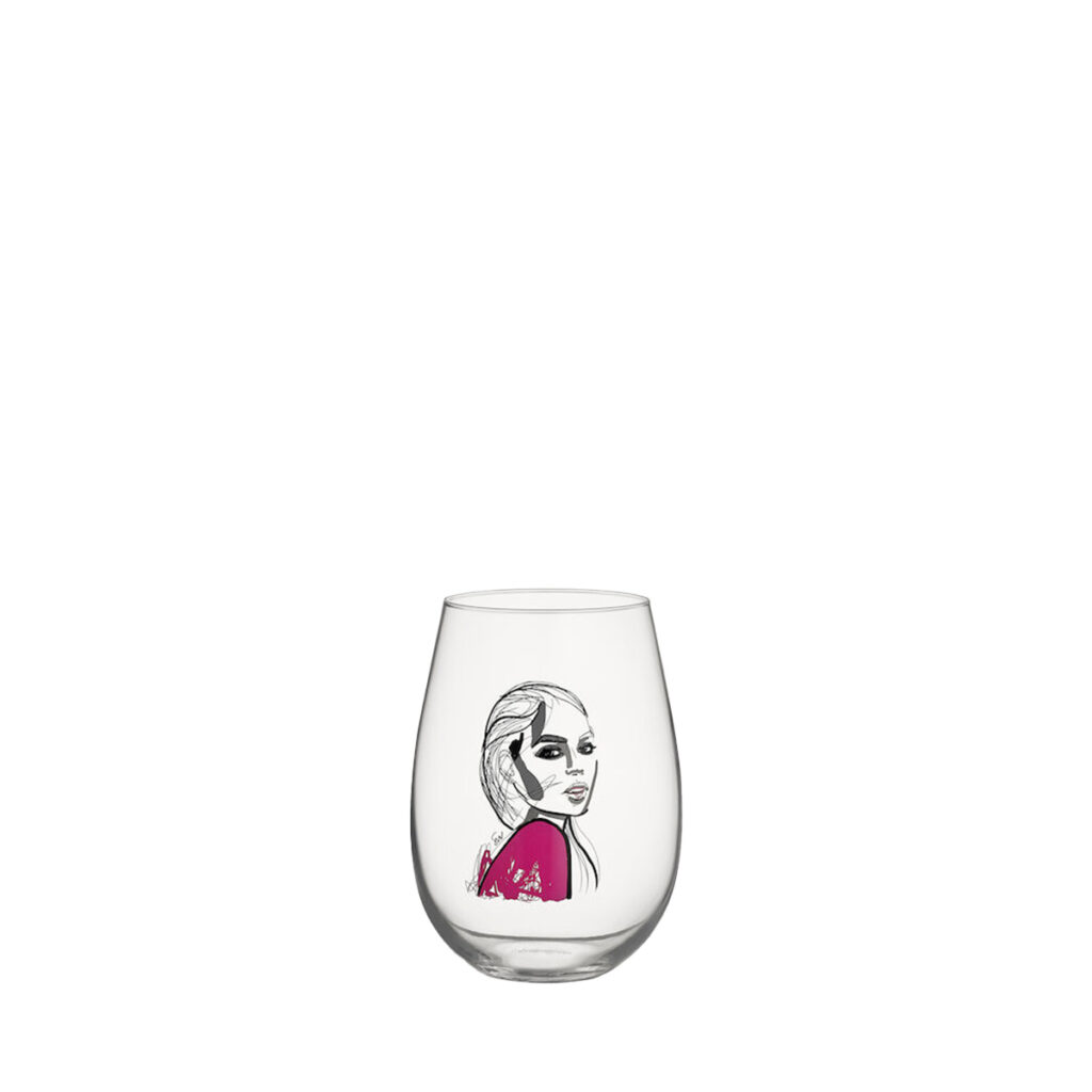 kosta boda all about you tumbler next to you