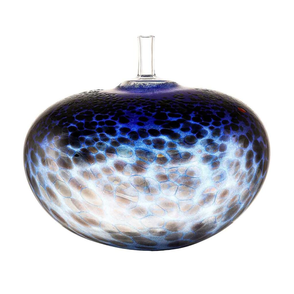 kosta boda beans bv ac21 blue