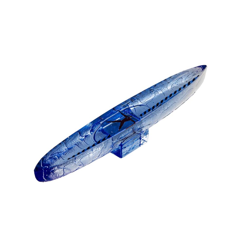 kosta boda drifter bv ac20 blue 2
