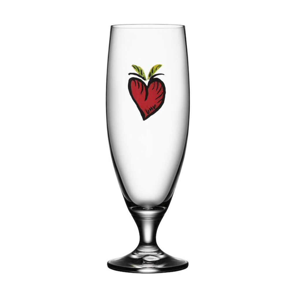 kosta boda friendship beer hearts