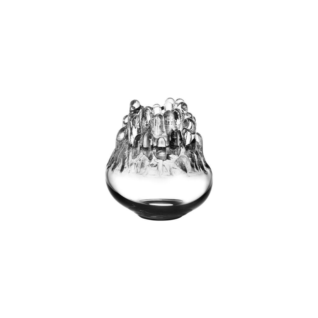kosta boda polar ljuslykta 190mm klar