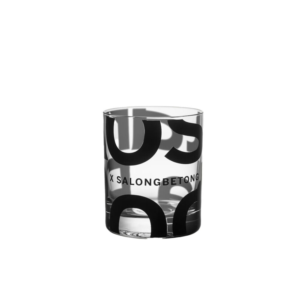 kosta boda salong betong double old fashion glas 2 pack