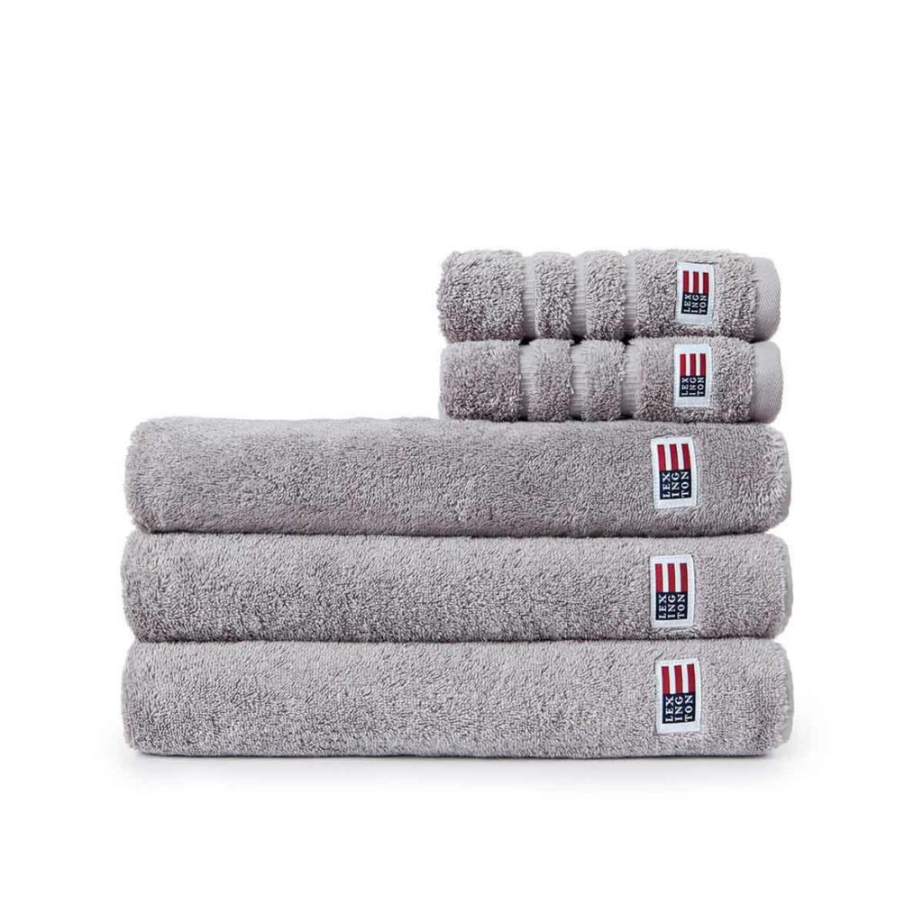 lexington icons original towel dark gray