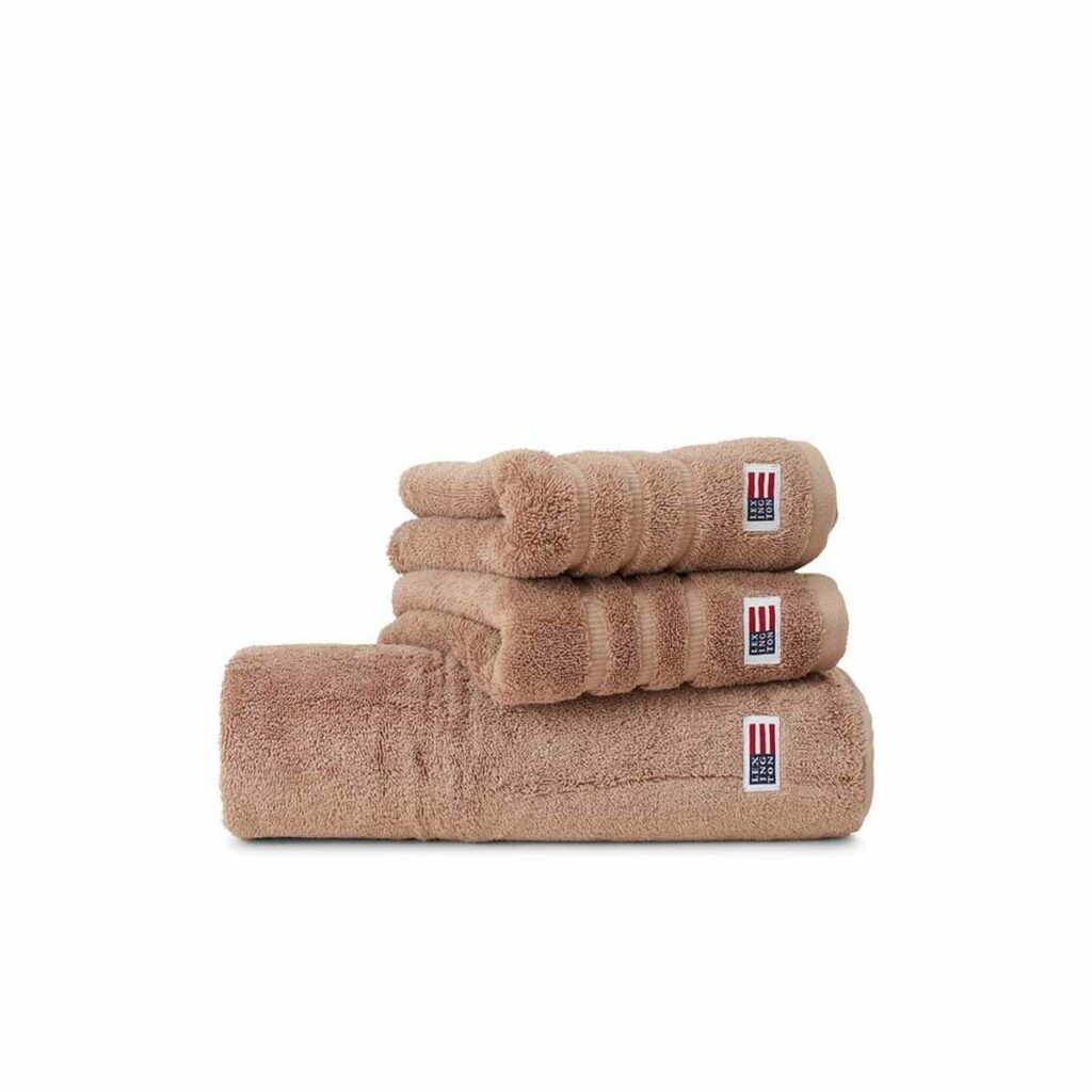 lexington icons original towel juniper taupe 1