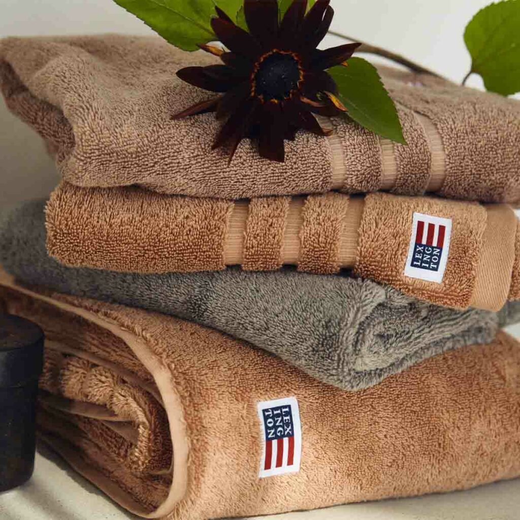 lexington icons original towel juniper taupe envir 1