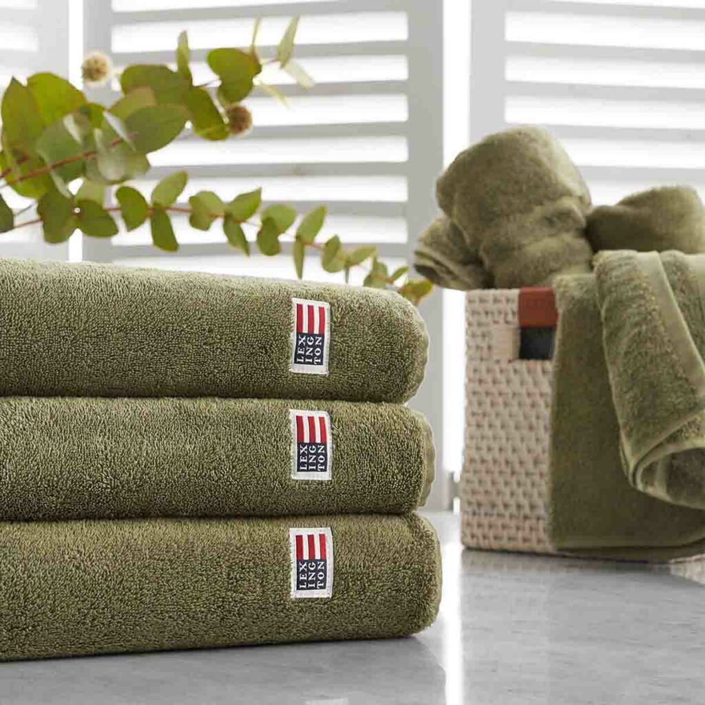 lexington icons original towel olive green envir 1