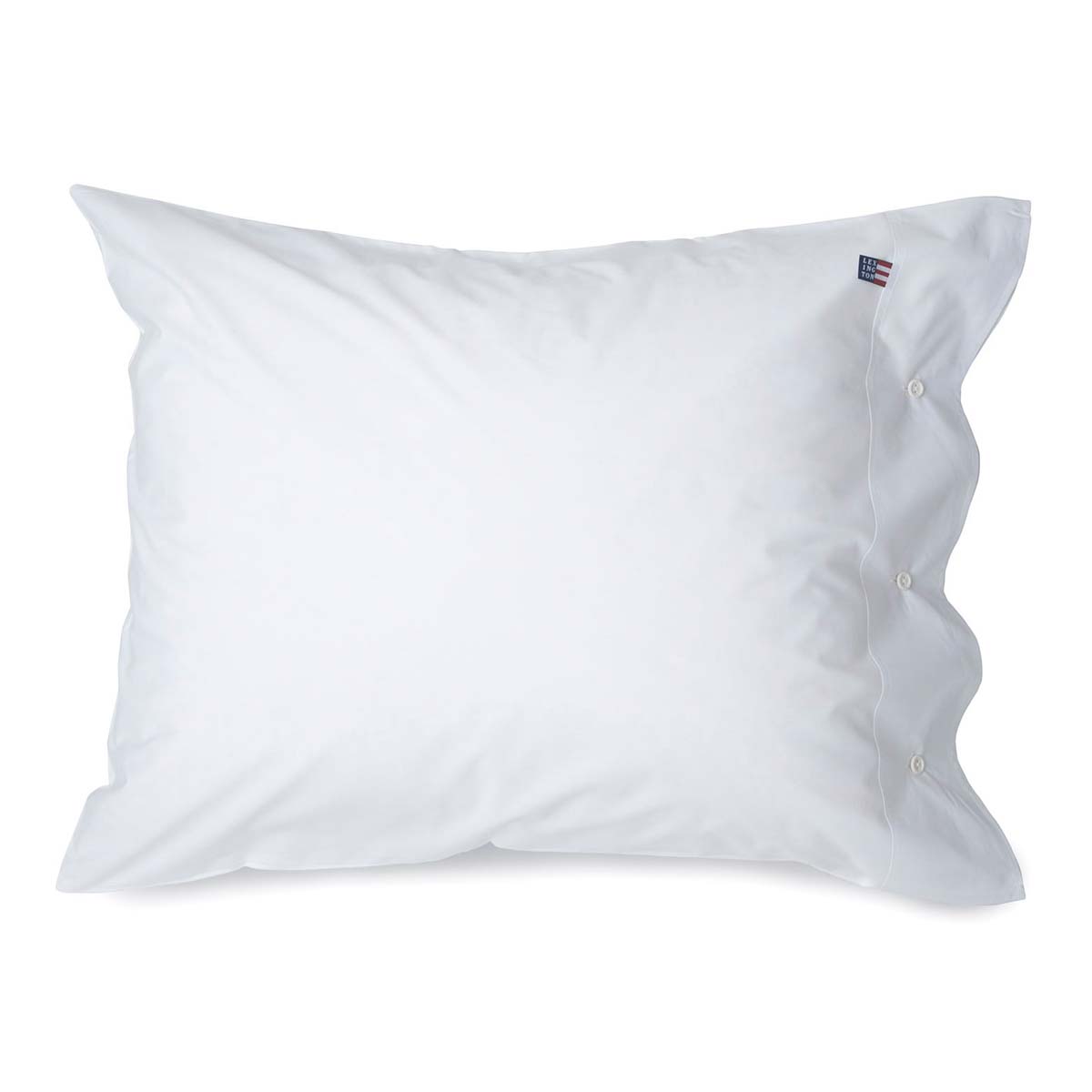 Lexington Pin Point White Pillowcase Glashuset