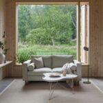 solid 2-sits soffa