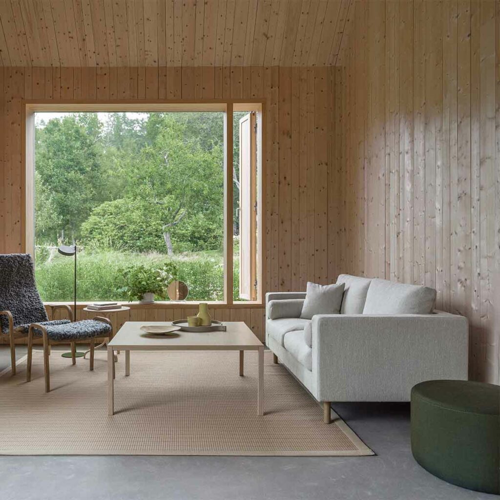 solid 3-sits soffa