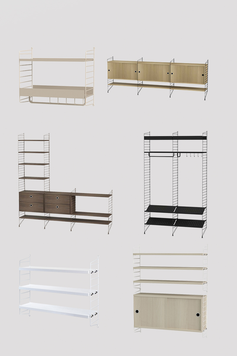 designmöbler string