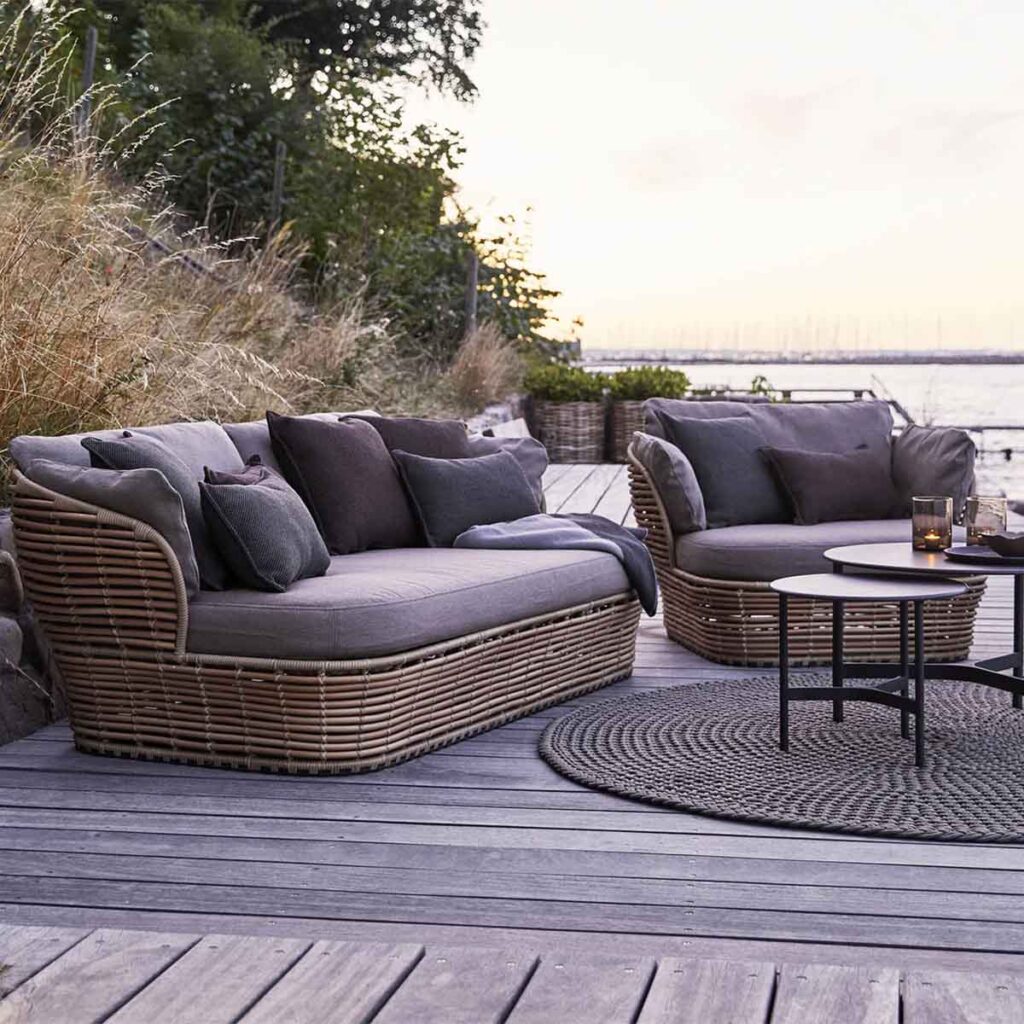 Basket soffa 2-sits