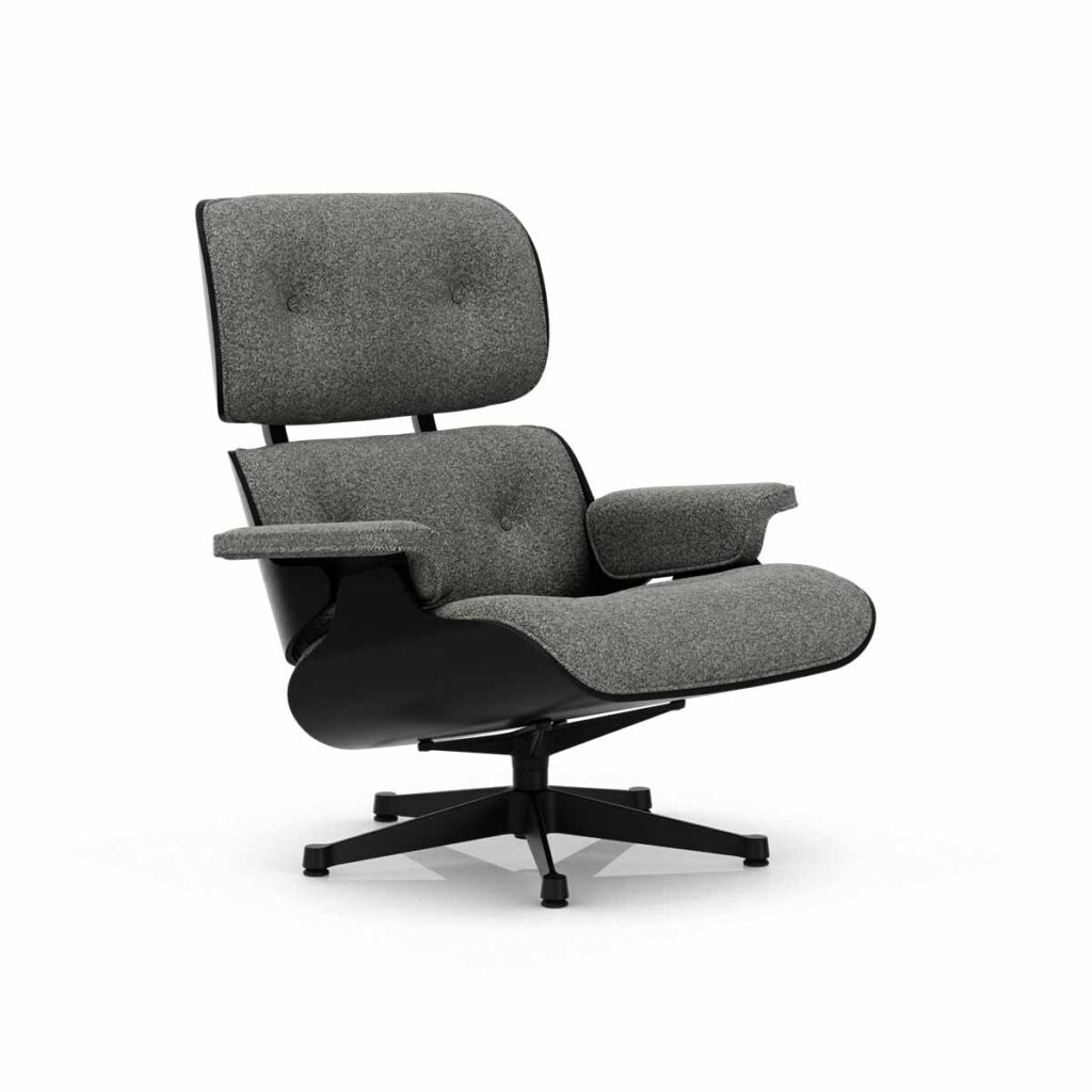 Eames Lounge Chair Chestnut Black